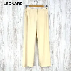 LEONARD レオナール ウール カジュアルパンツのサムネイル