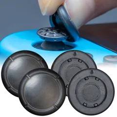 キャップ キャップ カバー コントローラー 【交換用】 ジョイスティックカバー スティックカバー【代替品】ジョイスティックカバー アナログスティックカバー ジョイコン 黒色 キャップ カバー2点セット アナログジョイスティック 修理 対応 交換 Joy-Con