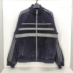 05w19110 アディダスオリジナルス adidas Originals  アディカラー ファースト ブラックデニム トラックトップ  ブラック XL  インドネシア製 メンズ  アウター  JW5883  【中古品】