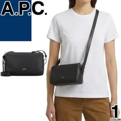 APC A.P.C. アーペーセー バッグ ショルダーバッグ ニノ カメラバッグ レディース メンズ 2026年春夏新作 ロゴ 斜めがけ 大人 ブランド 軽量 上品 小さめ プレゼント 黒 ブラック NINO CAMERA BAG PUAAT H61821