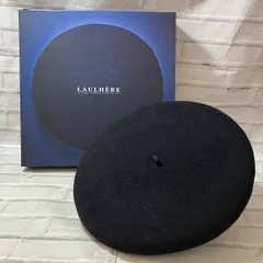 LAULHERE / ロレール / ベレー帽 / ウール / ブラック