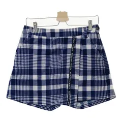 サイズ：M TOMMY HILFIGER GOLF トミー ヒルフィガーゴルフ  キュロットスカート チェック柄 ネイビー系 [240101636053] ゴルフウェア レディース ストスト