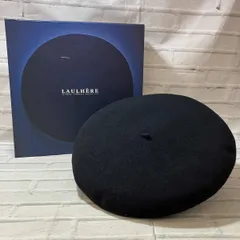 LAULHERE / ロレール / ベレー帽 / ウール / ブラック