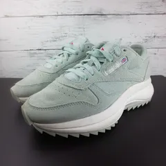 Reebok CLASSIC LEATHER SP EXTRA リーボック クラシックレザー エスピー エクストラ アクア 23cm レディース スニーカー HQ7187 L12318