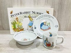 廃盤品 WEDGWOOD ピーターラビット ガールズ 3ピースセット 食器セット