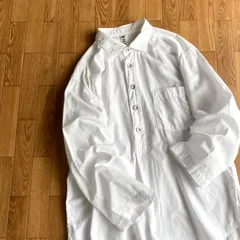 MHL. コットン リネン プルオーバー シャツ MARGARET HOWELL