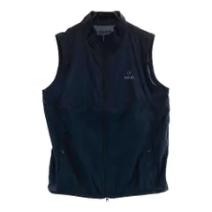 サイズ：L PING ピン  ナイロン ジップベスト  ブラック系 [240101608978] ゴルフウェア レディース ストスト