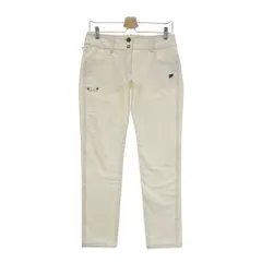 サイズ：L FILA GOLF フィラゴルフ  ストレッチパンツ 裏起毛  ホワイト系 [240101638308] ゴルフウェア レディース ストスト