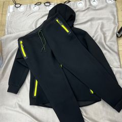 FIND-OUT SPORTS フルジップパーカー　スウェット上下セット　スウェットパンツ　長袖　長ズボン　黒　ブラック　ワークマン　3L メンズ