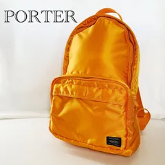 80周年記念 PORTER ／ 吉田カバン タンカー リュック バックパック オレンジ ユニセックス 鞄