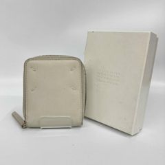 Maison Margiela 二つ折り財布 ホワイト - メルカリ