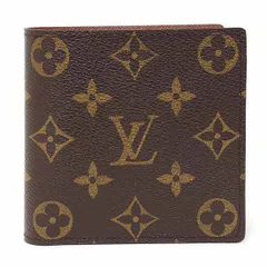 ルイ ヴィトン LOUIS VUITTON ポルトフォイユ・マルコ 二つ折り財布 モノグラム･キャンバス M61675 ブラウン 未使用品