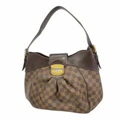 ★SALE【6bb3066】ルイヴィトン ショルダーバッグ ダミエ システィナMM N41541 エベヌ【中古】レディース