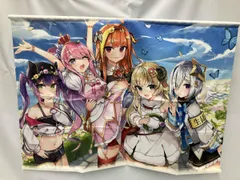 ホロライブ 4期生 横型B2 タペストリー アトレ秋葉原 夏祭り ※棒1本欠品
