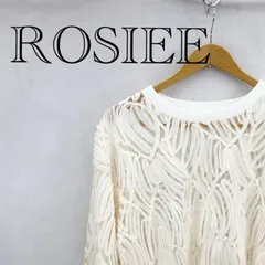 ROSIEE ロージー 刺繍レーストップス R051240 F オフホワイト 白 レディース ファッション _219021のサムネイル