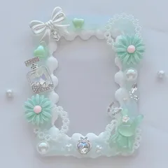 ホイップデコ　トレカケース「うさちゃん春のパールりぼん⑥」