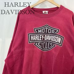 90s USA製 HARLEY DAVIDSON バーガンディ L - メルカリ