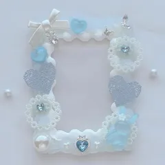 ホイップデコ　トレカケース「うさちゃん春のパールりぼん⑦」