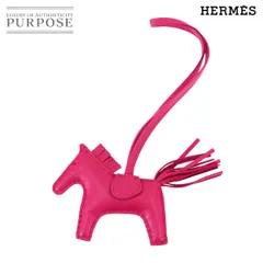 未使用 展示品 エルメス HERMES ロデオ PM バッグ チャーム アニョーミロ ローズメキシコ Y刻印 Rodeo PM 90314512