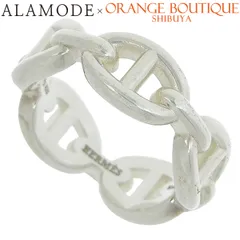 HERMES(エルメス) シェーヌダンクル アンシェネ PM シルバー SV925 リング・指輪 アクセサリー ジュエリー 12(52)号 シルバー銀 レディース 41100092219【中古】【アラモード】