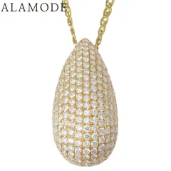 D3.40 雫型ダイヤモンドネックレス イエローゴールド K18YG 10.0g ネックレス アクセサリー ジュエリー ゴールド金 レディース 40802160352【中古】【アラモード】