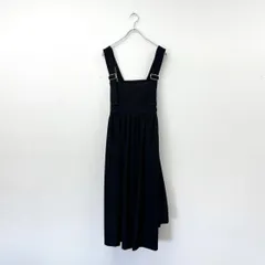 25ss 2025 良品 tao COMME des GARCONS タオ コム デ ギャルソン ウールギャバ 後染 ジャンパースカート 吊り ワンピース size S 802-0240