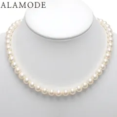 TASAKI(タサキ) アコヤ真珠 ネックレス パール シルバー SV アクセサリー ジュエリー 総パール 真珠 ホワイト白 シルバー銀 レディース 41100099801【中古】【アラモード】