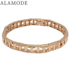 TIFFANY&Co.(ティファニー) ティファニー T トゥルー ナロー ブレスレット ピンクゴールド K18PG 21.1g ブレスレット アクセサリー ジュエリー ピンクゴールド レディース 40802176635【中古】【アラモード】