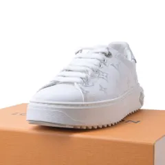 LOUIS VUITTON タイムアウトライン モノグラム レザー スニーカー