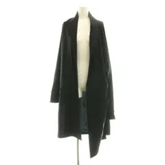 ナノユニバース nano universe ガウンコート L 黒 ブラック /SS ■OS