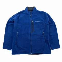 モンベル フリースジャケット メンズ XLサイズ ブルー ネイビー クリマプラス200 アウトドア