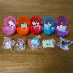 サンリオ みんなでスイミング フィギュア ガチャセット タンニングキティ ハンギョドン シナモロール