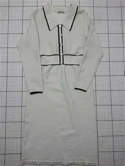 ◇ Θ ジル バイ ジルスチュアート JILL by JILLSTUART 125-4140015 配色ワンピース レディース E  【1602130016587】