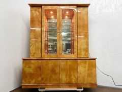高級家具トゥーリ☆ガラス飾り棚 - メルカリ