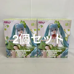 未開封 初音ミク ぬーどるストッパー Flower Fairy クローバー フィギュア 2個セット SF3055 c107