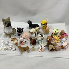 犬 置物 インテリア セブンコーポレーション 陶器 4匹 - メルカリ