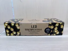 コストコ　LED 200球 ストリングライト セット ゴールドのサムネイル