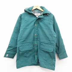 S/古着 ウールリッチ 長袖 ジャケット マウンテン パーカー レディース 80年代 80s ラグラン USA製 緑 内側ウール 26jan14