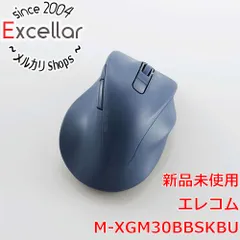 [bn:8] ELECOM製　静音 Bluetoothマウス Mサイズ　M-XGM30BBSKBU　ブルー