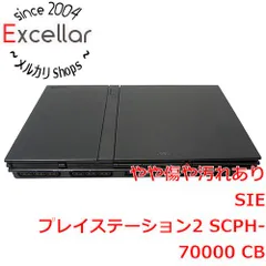 [bn:6] SONY　プレイステーション2 ブラック SCPH-70000 CB