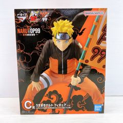 ■BANDAI NARUTO99 기념 -호화 絢爛忍絵巻- 이치 반 쿠지 C상 우즈마키 나루토 피겨 키시모토 사이사 신작 일러스트 배경 패널 부속 미개봉품■