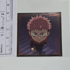 呪術廻戦 ニッポーション ウエハース シール ステッカー 8-01 虎杖 悠仁 N