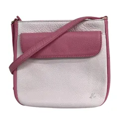 KITAMURA(キタムラ) ショルダーバッグ - ライトピンク×ピンク 斜めがけ レザー