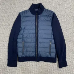 LOUIS CASTEL ルイカステル メンズ ゴルフ ニット ダウン ブルゾン 100