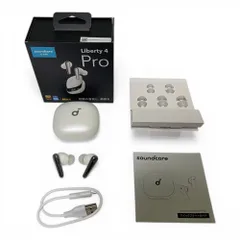 ◯ サウンドコアSoundcore完全ワイヤレスイヤホンAnker Soundcore Liberty 4 Proパールホワイトスワイプセンサー搭載 720-3720