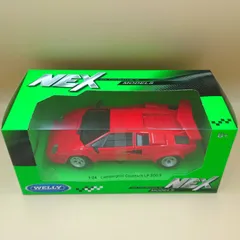 1/24 ランボルギーニ カウンタックLP500S レッド WELLY製ダイキャスト製ミニカー