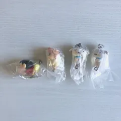 クレヨンしんちゃん つまんでつなげてますこっと しんちゃん ひまわり シロ 4個セット