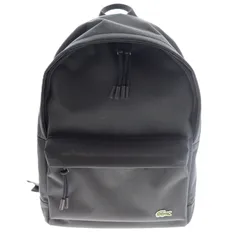 【美品】LACOSTE ラコステ バックパック ブラック リュック ロゴ入り メンズ レディースのサムネイル