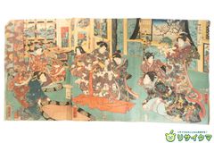 名婦寿語録　楊斎延一　双六　明治 名婦寿語録 楊斎延一 双六 明治 | Mercari