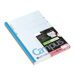コクヨ キャンパスノート カラー表紙 A4 罫幅7mm 30枚 アソート5冊 ノ-203CANX5